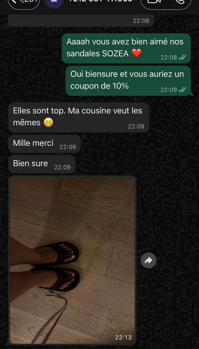 Avis client SOZEA