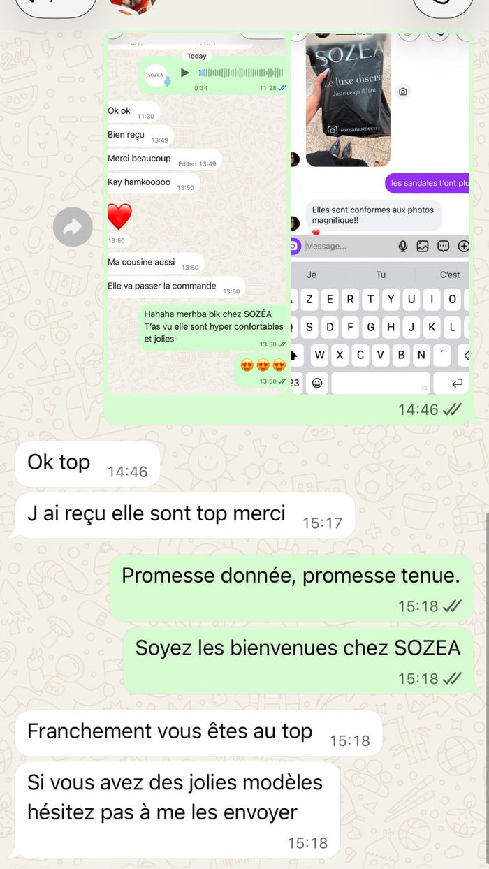 Avis client SOZEA